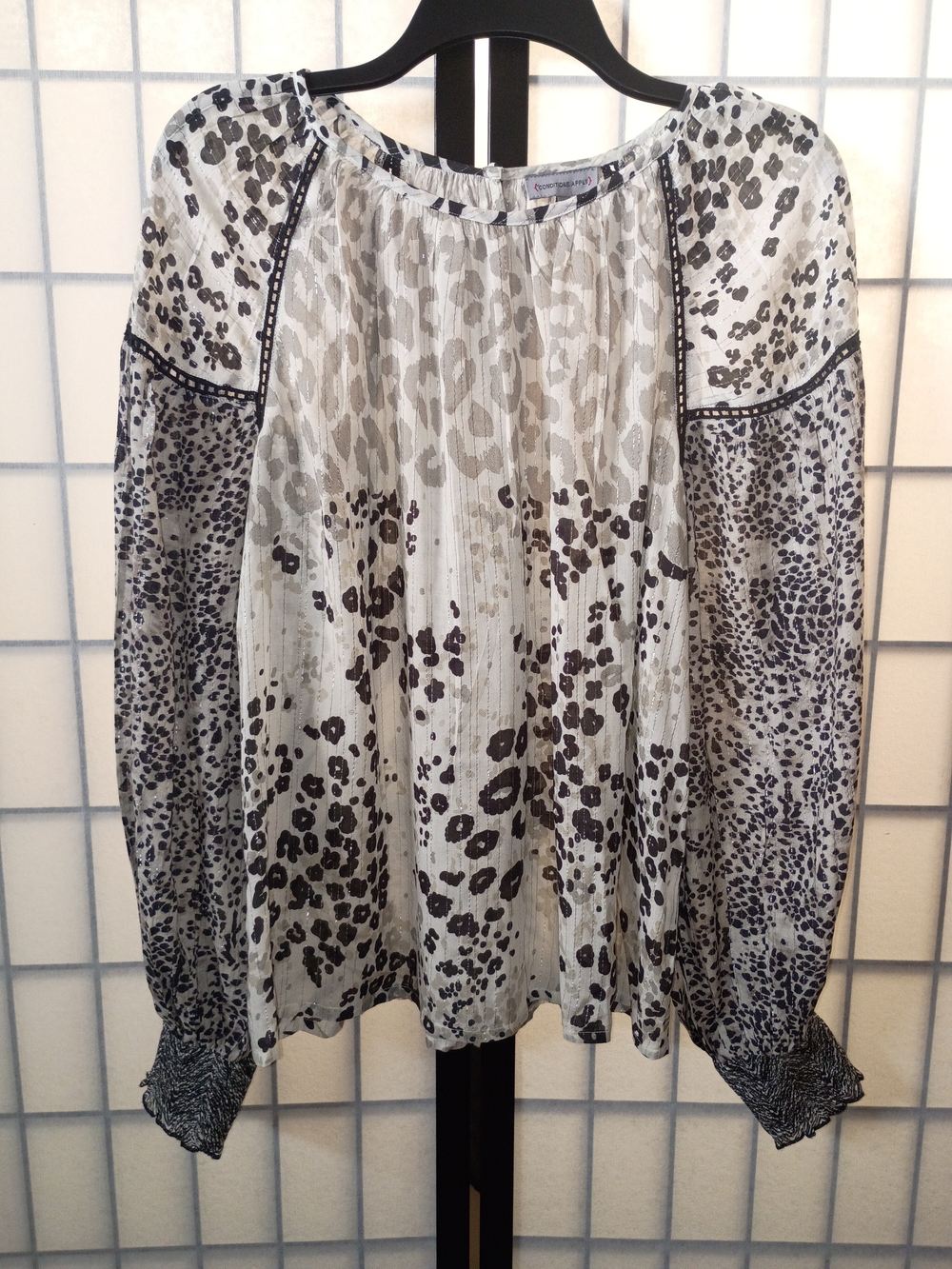 Conditions Apply Biljana Printed Top NWT